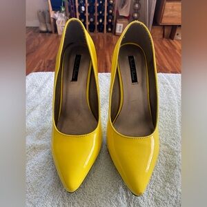 Michael Antonio Bright Yellow Heels